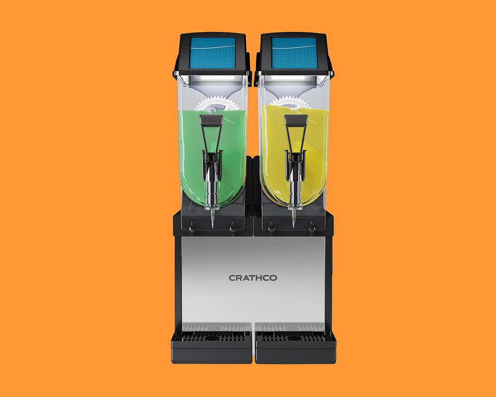 Multi-bowl I-PRO style commercial slushie machine