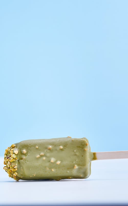 Pistachio ice cream on stick - CRATHCO Drink Systems