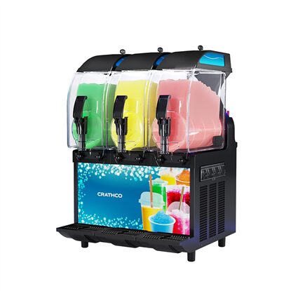 I-PRO SLUSH DISPENSER, 3 INSULATED 2.9 G. BOWLS, MECHANICAL, WITH LIGHTED PANEL