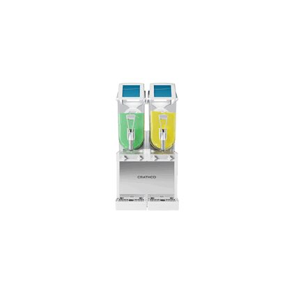 FROSTY 2, Slush and sherbet machine, with 2x12-litres bowl