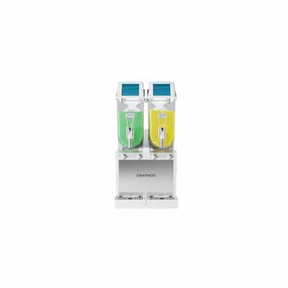 FROSTY 2, Slush and sherbet machine, with 2x12-litres bowl
