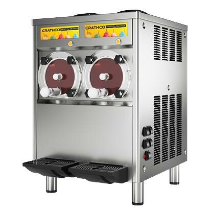 CR2502_Barrel Freezer, 2@8.4 qt freezing cylinder, 2@10 qt hopper, 115V/60HZ/14.7A- R449A