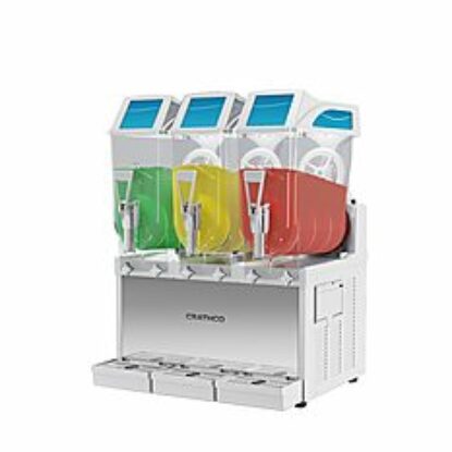 FROSTY 3, Slush and sherbet machine, with 3x12-litres bowl