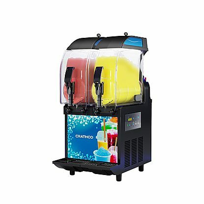 I-PRO SLUSH DISPENSER, 2 INSULATED 2.9 G. BOWLS, ELECTRONICAL, WITH LIGHTED PANEL R290