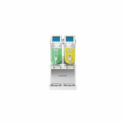 FROSTY 2, Slush and sherbet machine, with 2x12-litres bowl