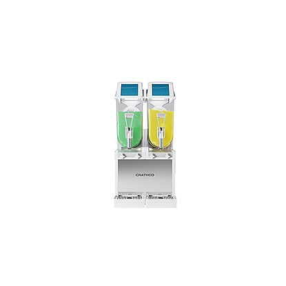 FROSTY 2, Slush and sherbet machine, with 2x12-litres bowl